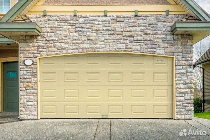 Ворота секционные с установкой