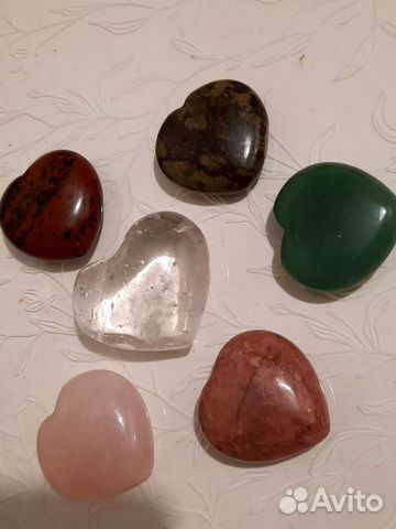 Сердце Талисман Камень натуральный Подарок