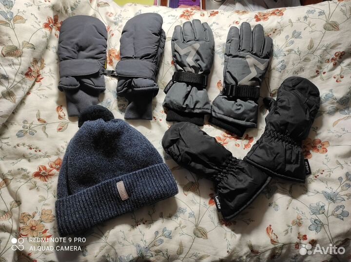 Краги, перчатки, шапки