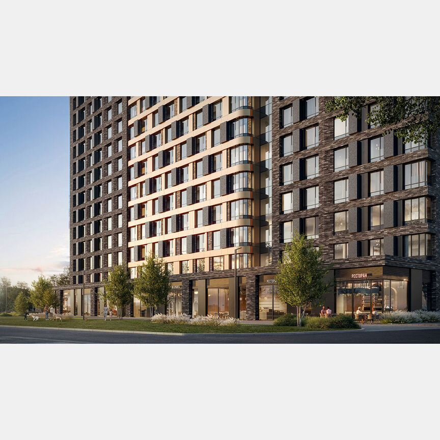 2-к. квартира, 71 м², 10/17 эт.