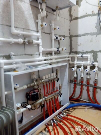 Монтаж отопление водоснабжение загородные дома