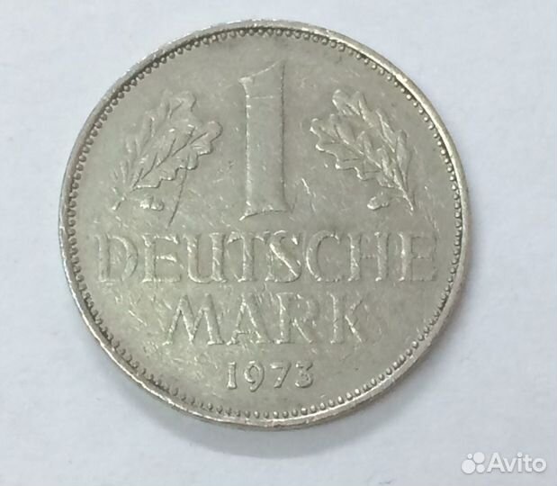 1 марка 1973 года