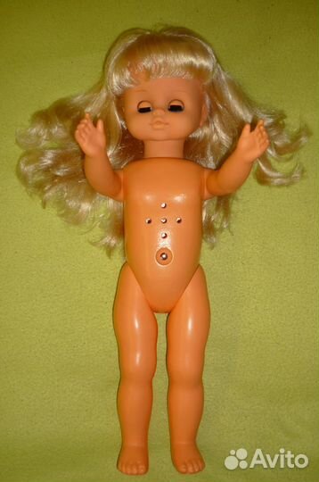 Кукла ГДР, 50 см, Фабрика Сонни, Б/У, Винтаж