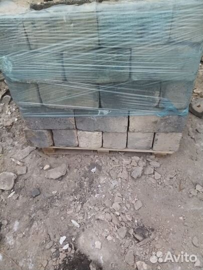 Блоки шлакоблоки бу 75шт