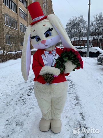 Ростовые куклы зайка, мишка