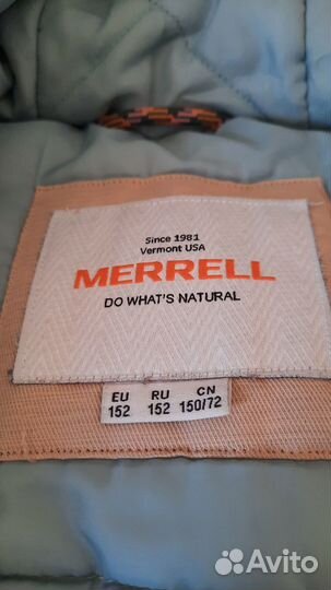 Зимний пуховик Merrell 152рост