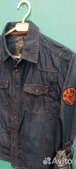 Джинсовая рубашка