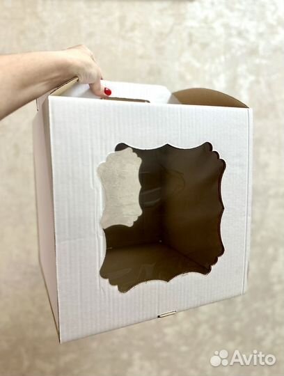 Коробка для торта и подложки