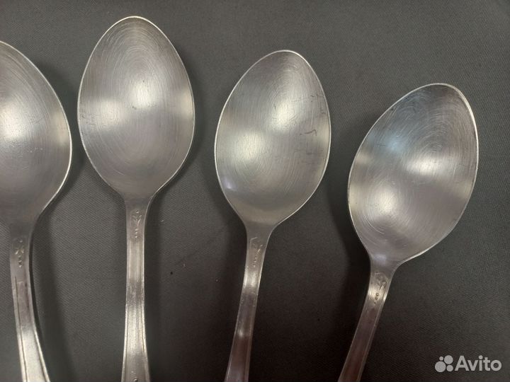 Столовые ложки Пламя Мельхиор СССР