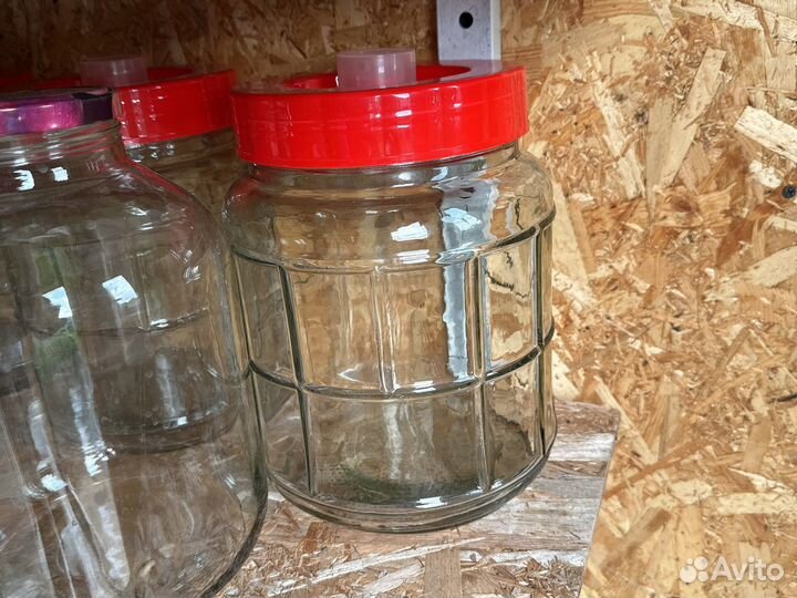 Большие банки стекло 5л