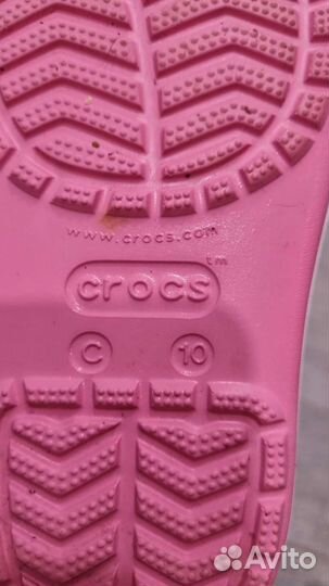 Сапоги crocs c 10