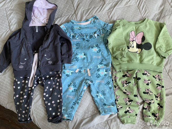 Пакет вещей на девочку 74-80
