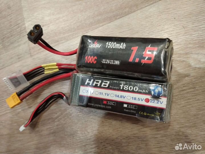 Аккумуляторы lipo 6s