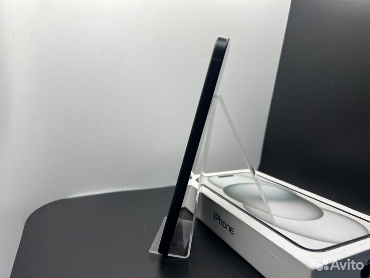 iPhone 15 Plus 256GB Black sim+esim Б.У 3 мес