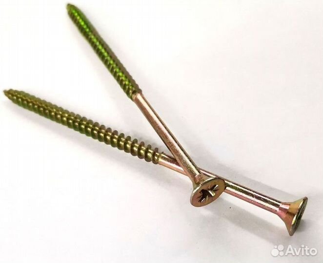 Саморез универсальный pz желтый цинк