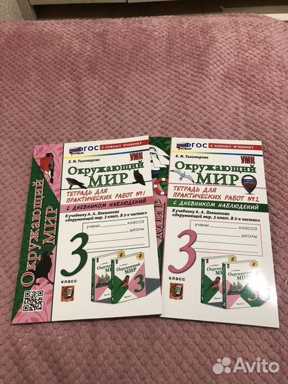Рабочие тетради по окружающему миру