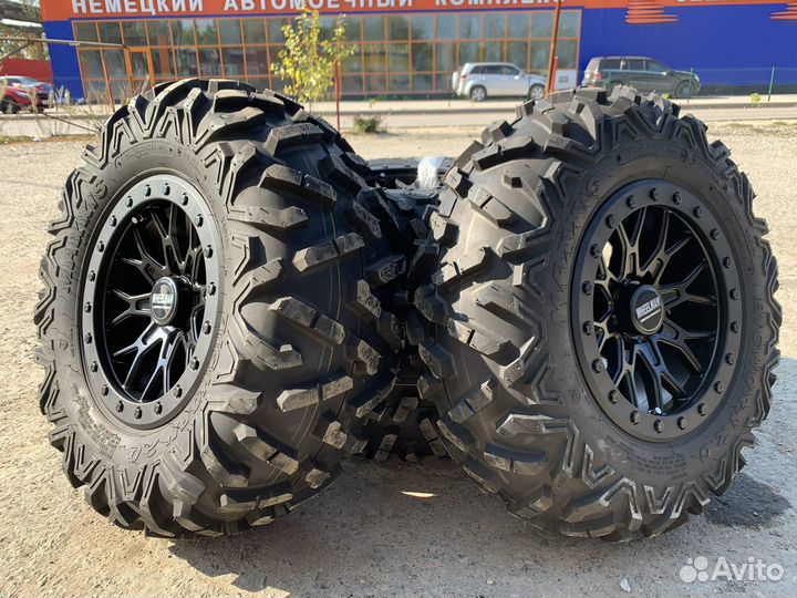 Диски с бедлоком 4*110 14 и Maxxis Bighorn 28