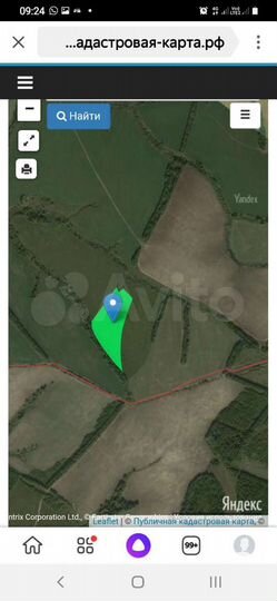 Участок 10,4 га (СНТ, ДНП)