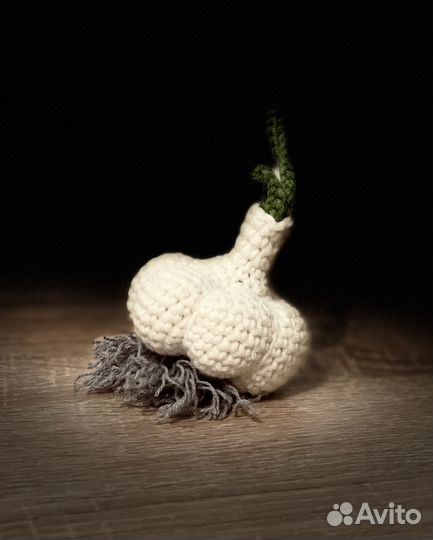 Морковь, кукуруза, лук, перец, чеснок крючком