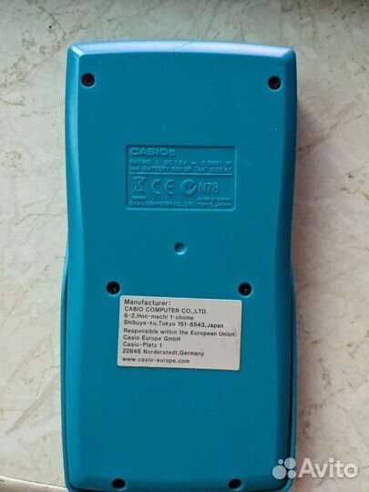 Калькулятор научный casio fx-82sx plus