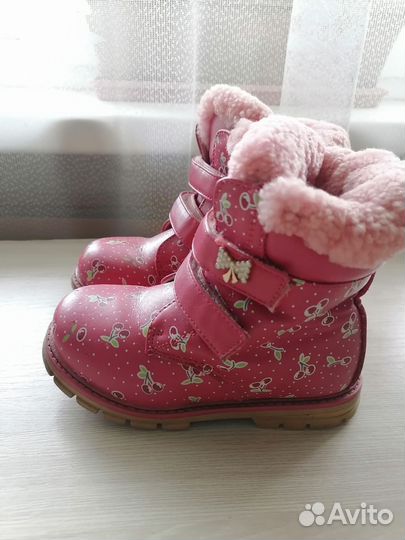 Ботинки детские зима 25 размер