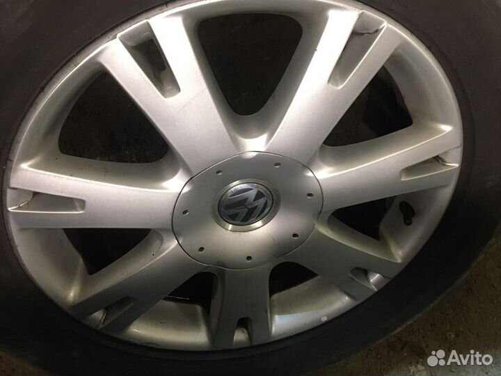 Диски с резиной r18 на Touareg