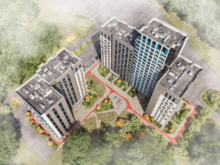 2-к. квартира, 59,1 м², 7/14 эт.