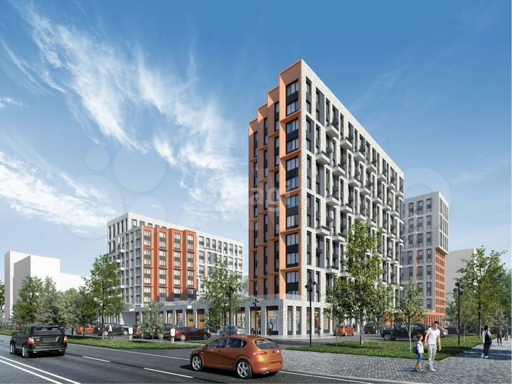 4-к. квартира, 75,7 м², 3/15 эт.
