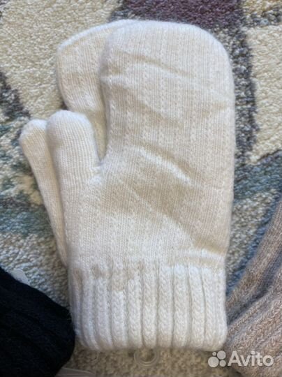 Варежки зимние женские