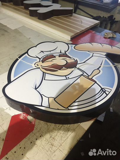 Наружная реклама Вывески Световые буквы короба