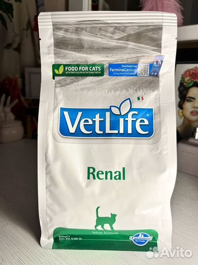 Сухой корм для кошек farmina vet life renal