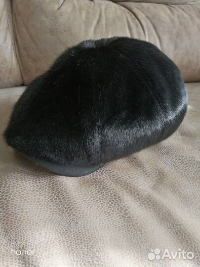 Меховая мужская кепка
