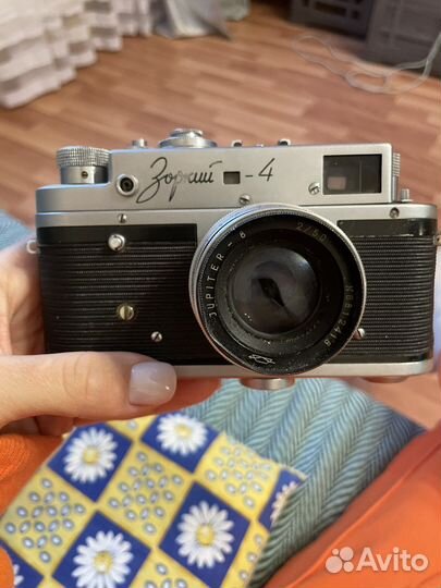 Плёночный фотоаппарат зоркий 4