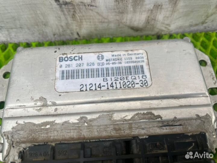 Блок управления двигателем Лада Нива 21214 1.7 200