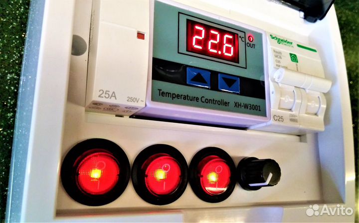 Автоматика для коптильни с регулятором вентилятора