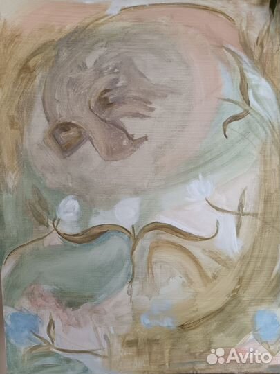 Картина маслом на холсте большая