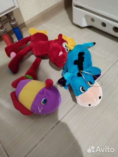 Детский рюкзак в подарок игрушки