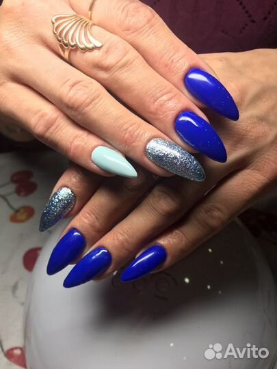 Наращивание ногтей, гель лак, педикюр