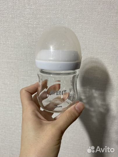 Бутылочка avent стекло