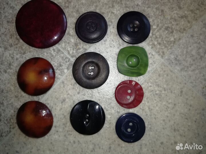 Пуговицы 60-70 годов