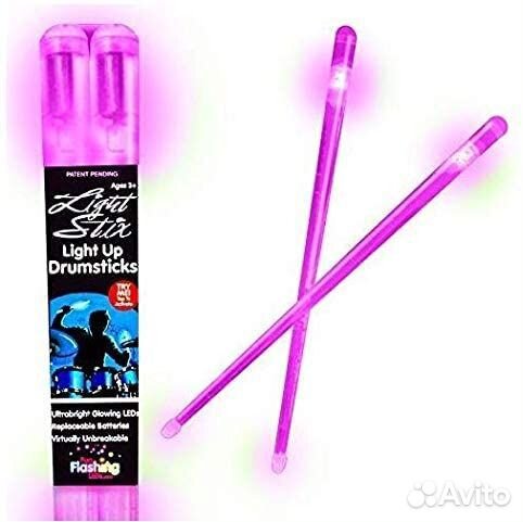 Барабанные палочки LightStix LED Light Up Purple