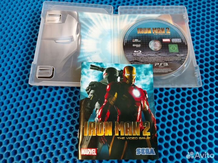 Диск Iron Man 2 игра ps3