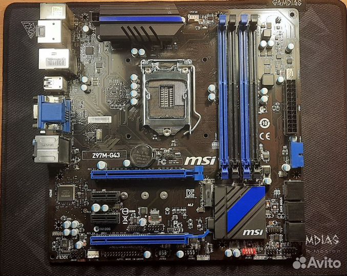 Материнская плата lga 1150 MSI Z97M-G43