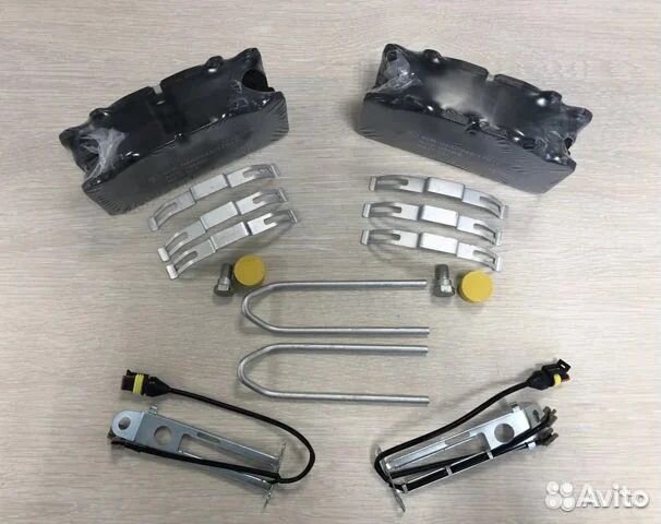 Колодки Газон Некст в сб. с датчиком Wabco