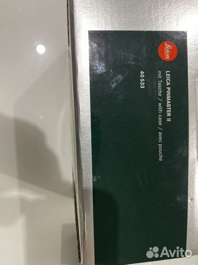 Лазерный дальномер leica pinmaster II