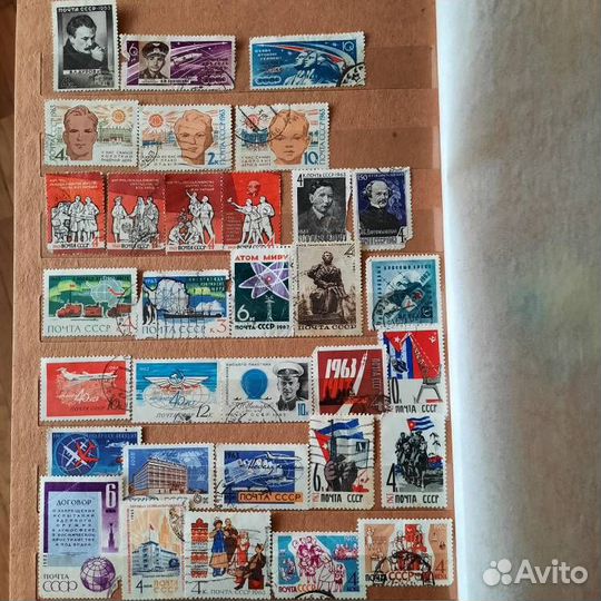 Марки СССР 60-ых годов по годам