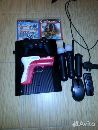 PS3 super slim 500Gb+ Imon PS elit+ move+ camera