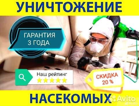 Уничтожение клопов тараканов мышей блох