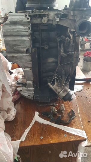 Двигатель 1.6л F16D4 без гбц для шевроле авео