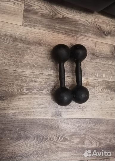 Гантели по 3 кг 2 шт СССР
